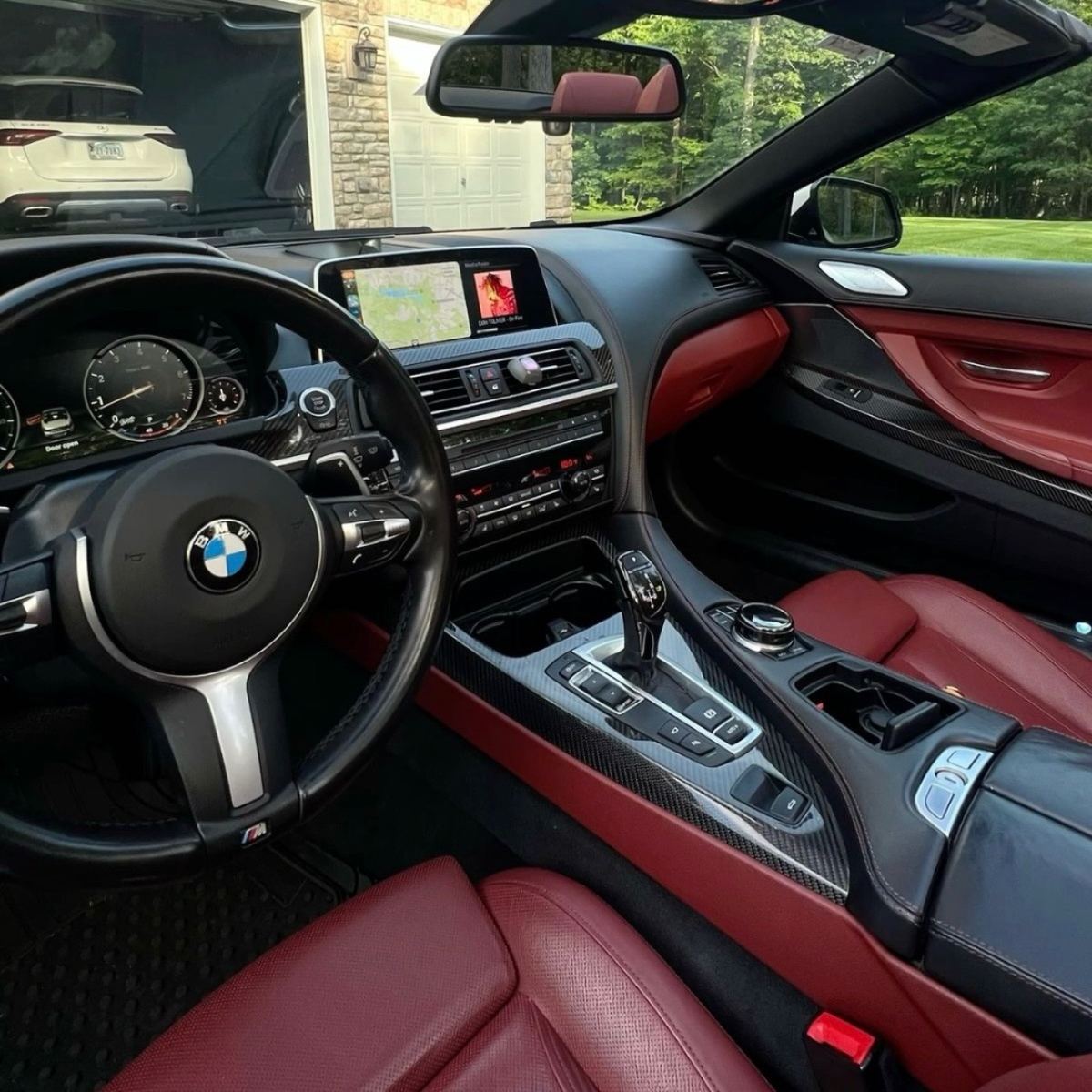 Detailed sedan interior