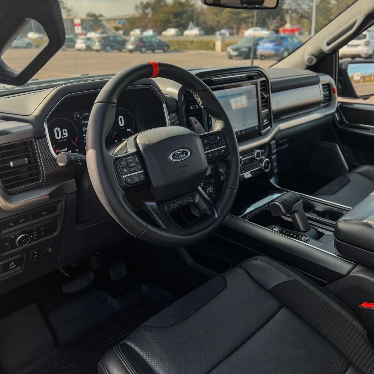 Detailed XL vehicle interior